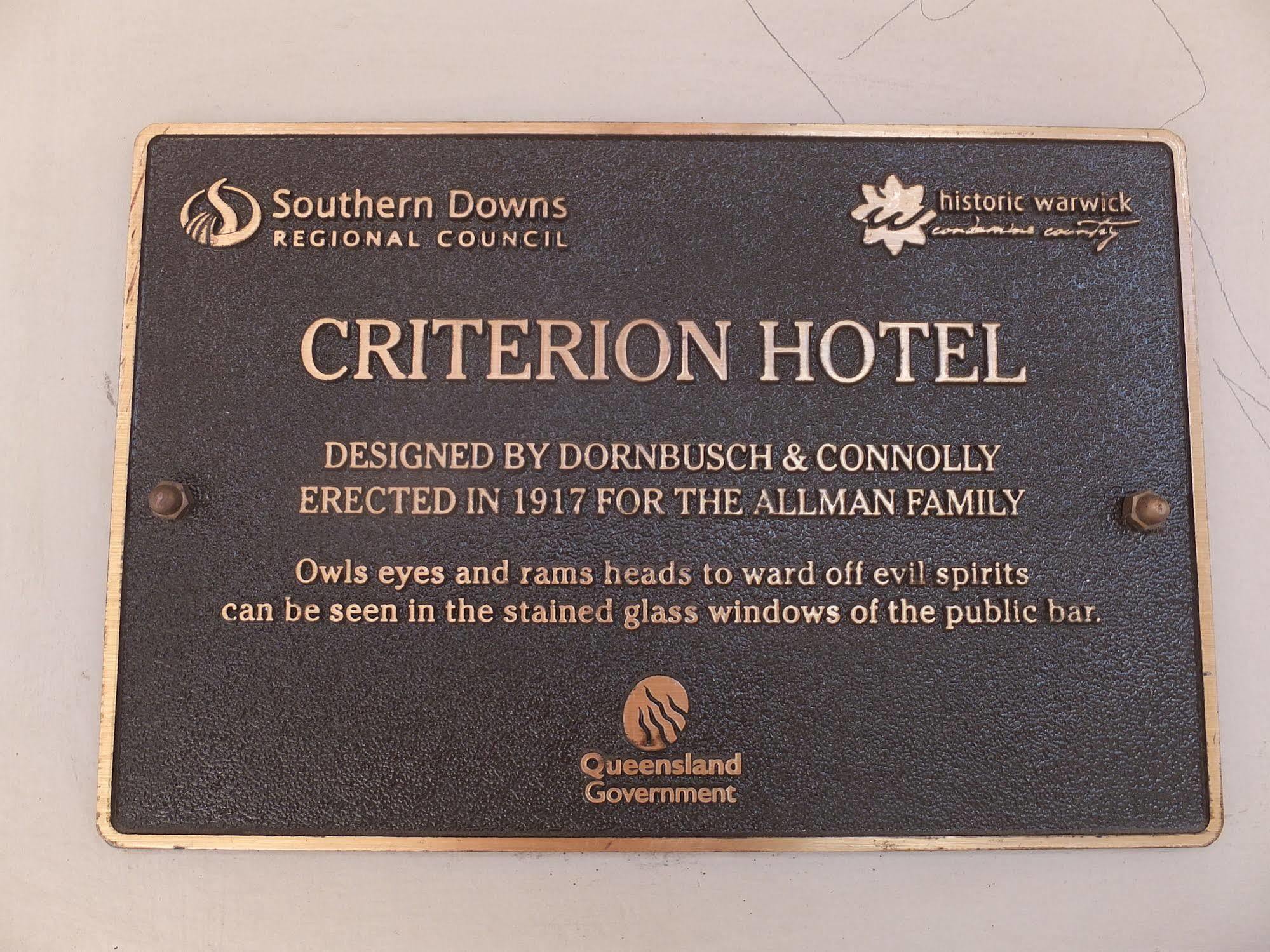 Criterion Warwick Hotel 外观 照片